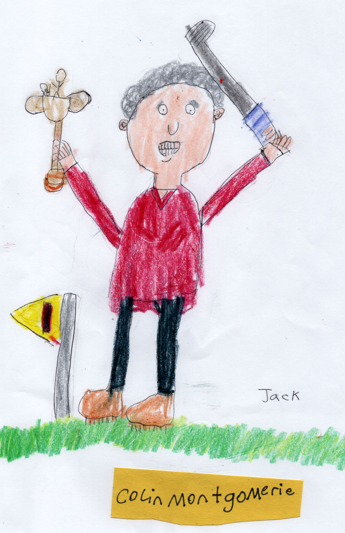 Scottish Golfer — Colin Montgomerie (#1 from Jack’s ‘Golf Collection’)