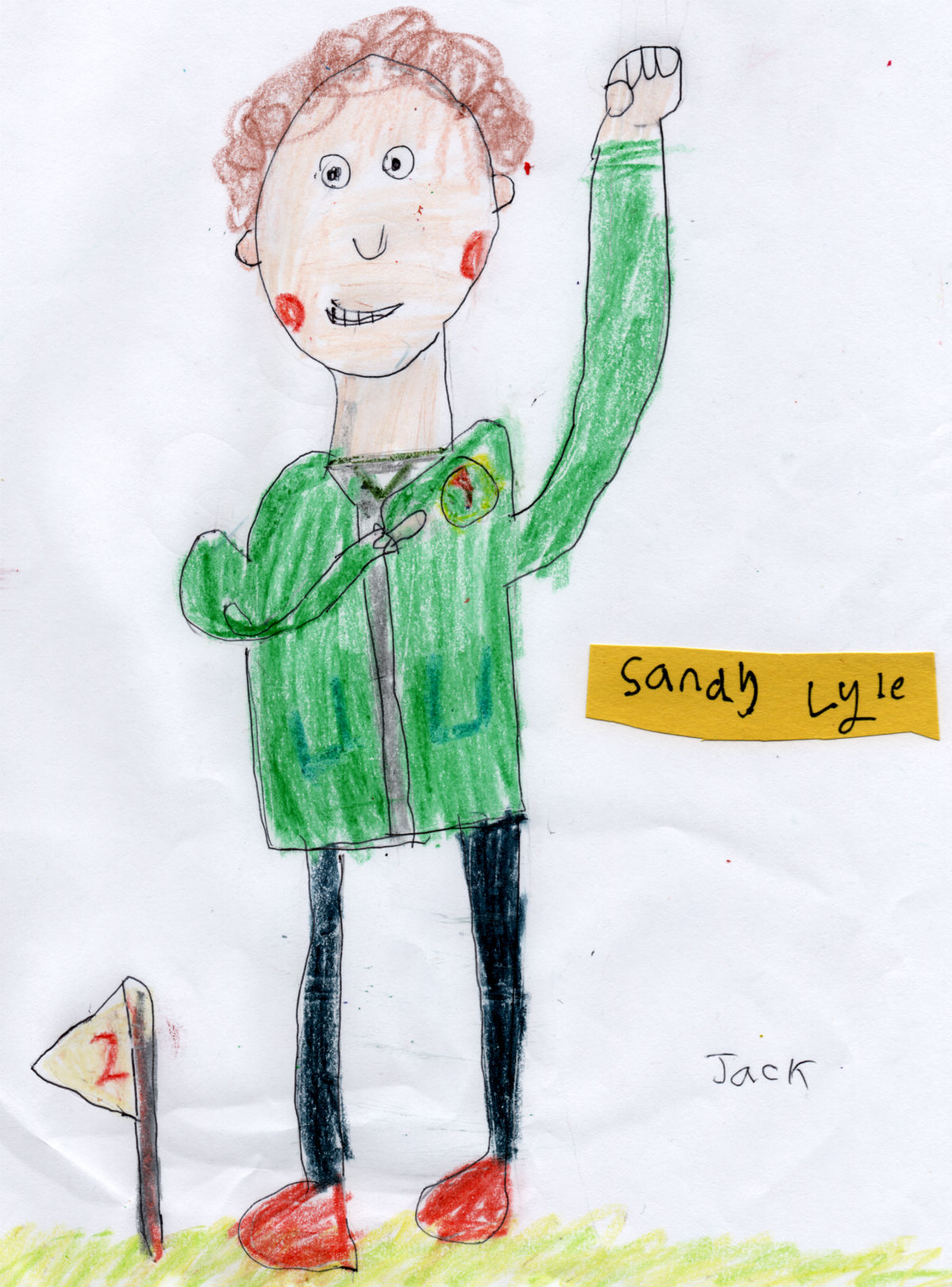 Scottish Golfer — Sandy Lyle (#2 from Jack’s ‘Golf Collection’)