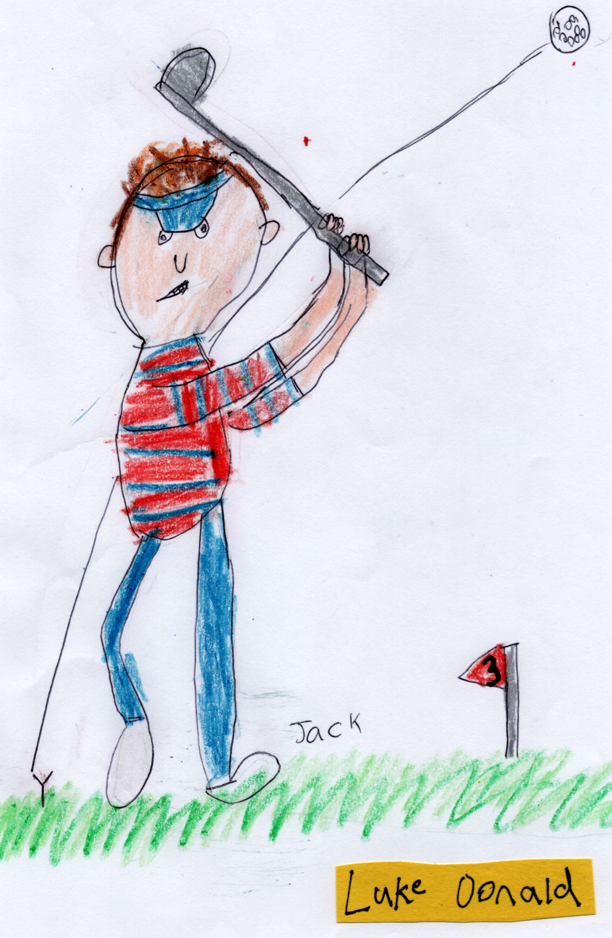 English Golfer — Luke Donald (#3 from Jack’s ‘Golf Collection’)