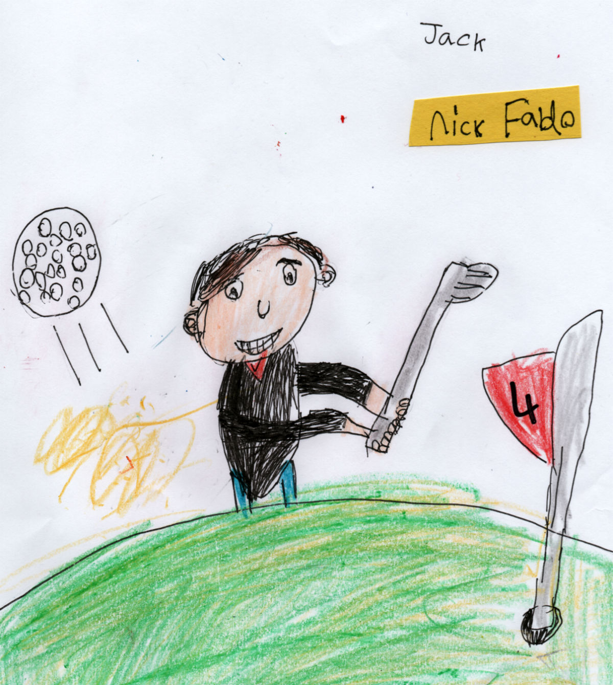English Golfer — Nick Faldo (#4 from Jack’s ‘Golf Collection’)