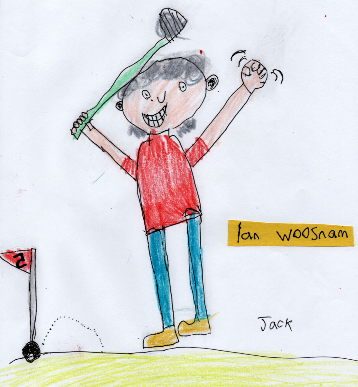 Welsh Golfer — Ian Woosnam (#5 from Jack’s ‘Golf Collection’)