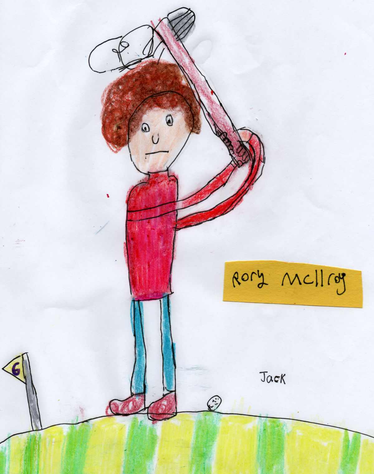 Northern Irish Golfer — Rory McIlroy (#6 from Jack’s ‘Golf Collection’)