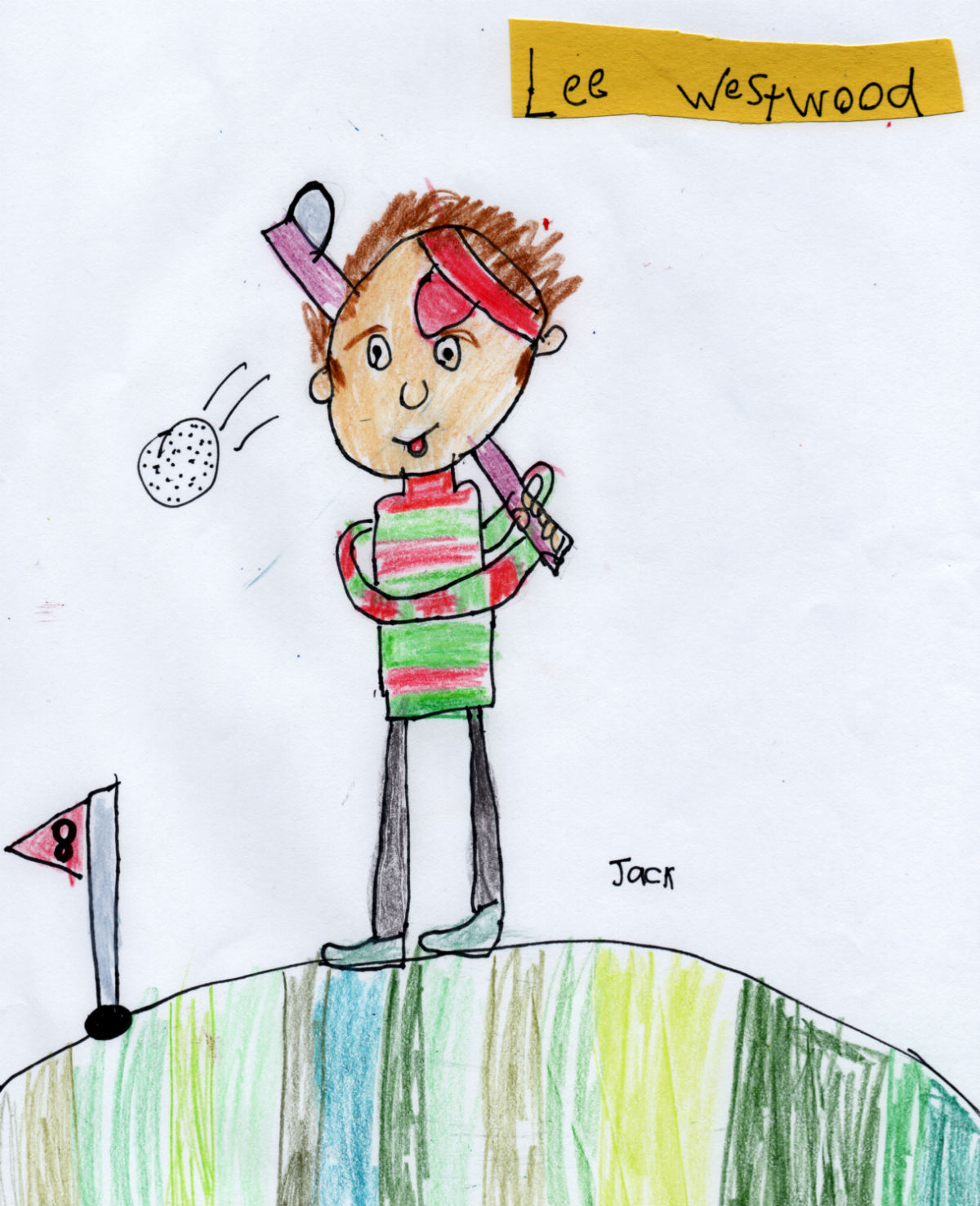 English Golfer — Lee Westwood (#8 from Jack’s ‘Golf Collection’)