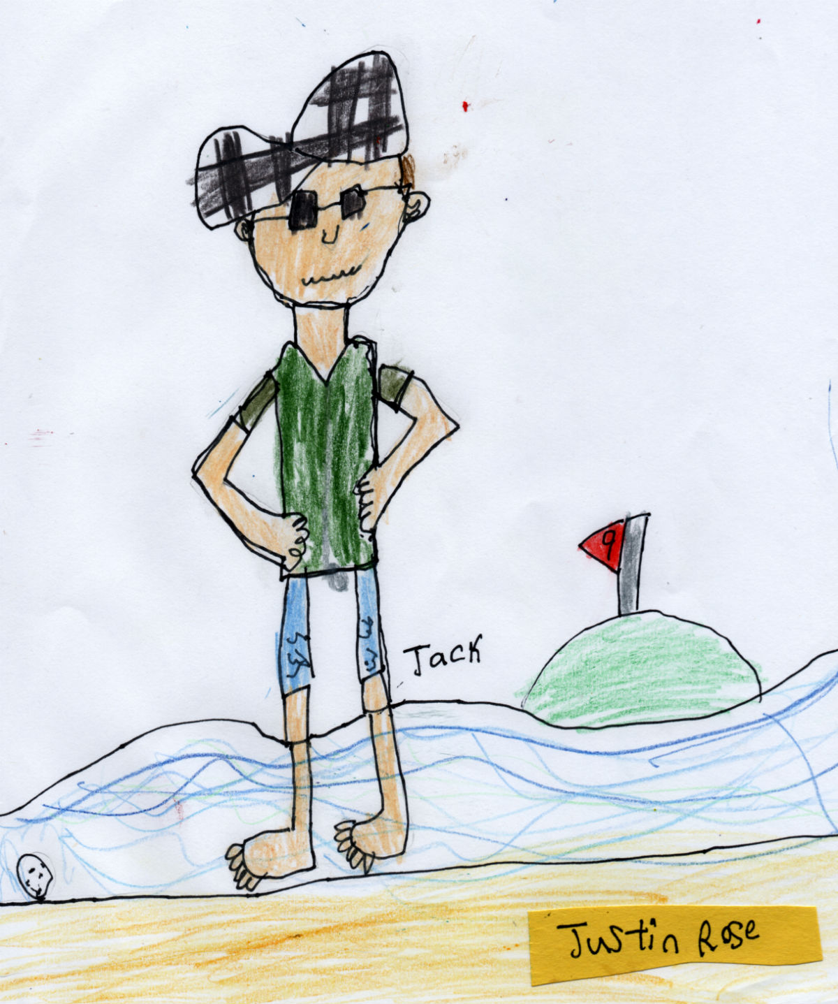 English Golfer — Justin Rose (#9 from Jack’s ‘Golf Collection’)